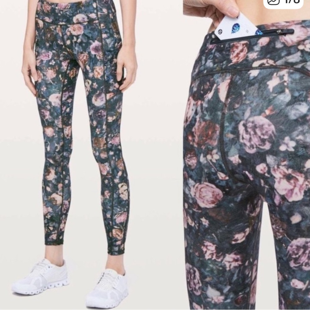 lululemon athletica Speed Up Tight frosted rose size 6